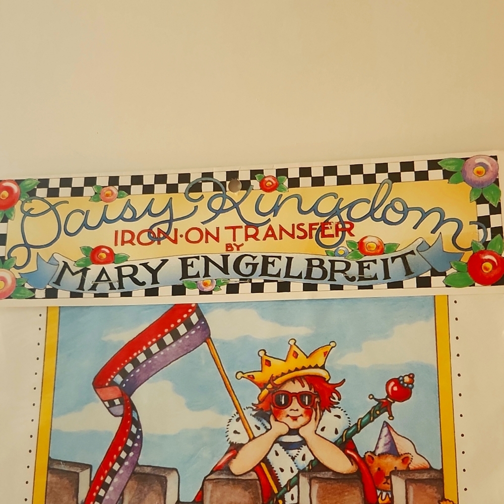 Vintage Mary Englebreit Iron on Transfer - Picture 3 of 5